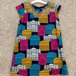 Travel inspired dress. Size 3. EUC.